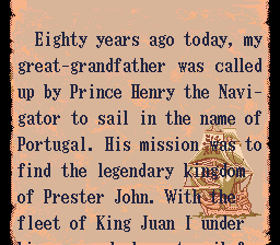 Uncharted Waters screenshot 3 for Sega Genesis